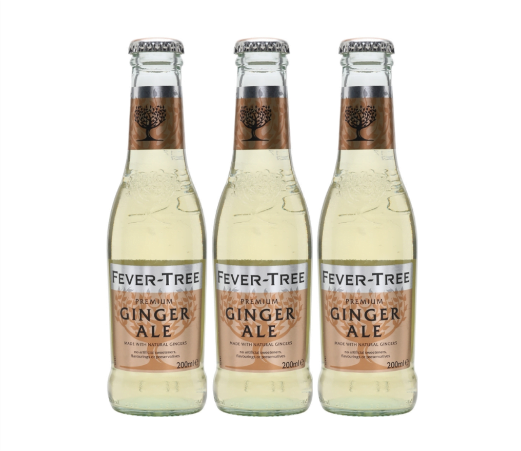 Fever-Tree Ginger Ale (3x20cl) - TwoMoreGlasses.com