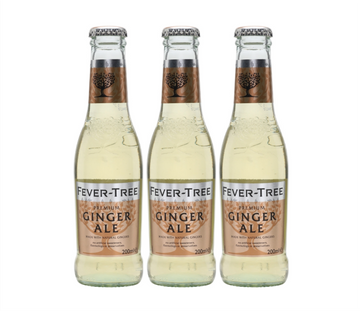 Fever-Tree Ginger Ale (3x20cl) - TwoMoreGlasses.com