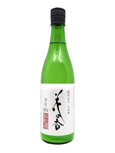 花の香 雪花 Dry 901 Sparkling Sake (1x75cl) - TwoMoreGlasses.com