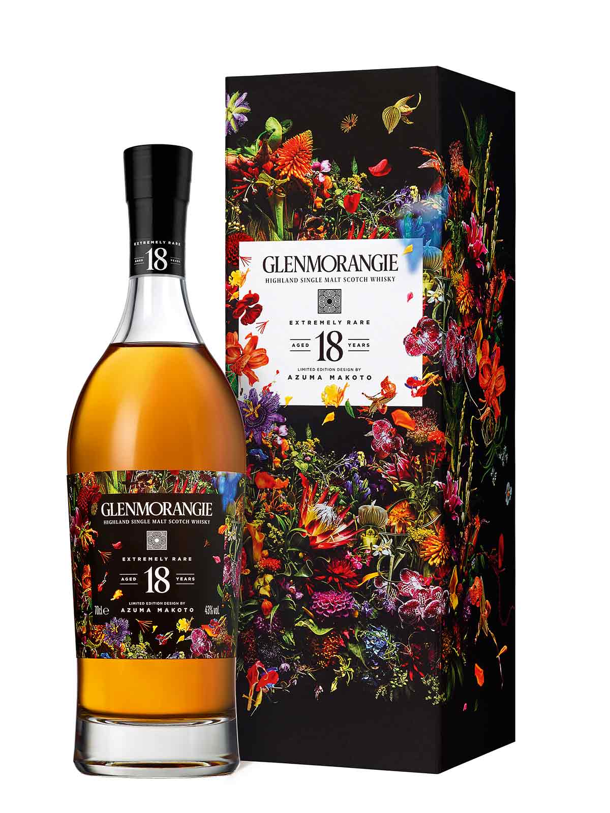 Glenmorangie 18 Year Old Wondermaker by Azuma Makoto Limited Edition (1x70cl) - TwoMoreGlasses.com