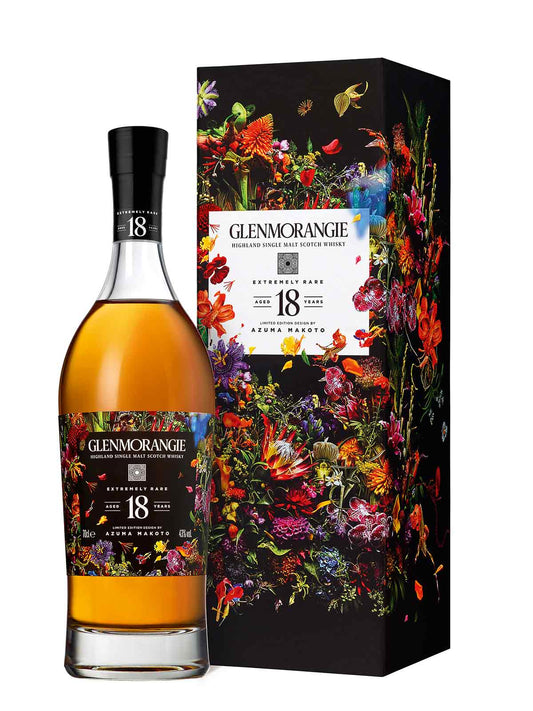 Glenmorangie 18 Year Old Wondermaker by Azuma Makoto Limited Edition (1x70cl) - TwoMoreGlasses.com