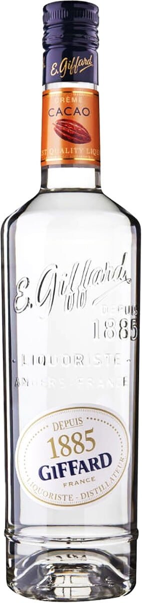 Giffard Creme De Cacao White (1x70cl) - TwoMoreGlasses.com