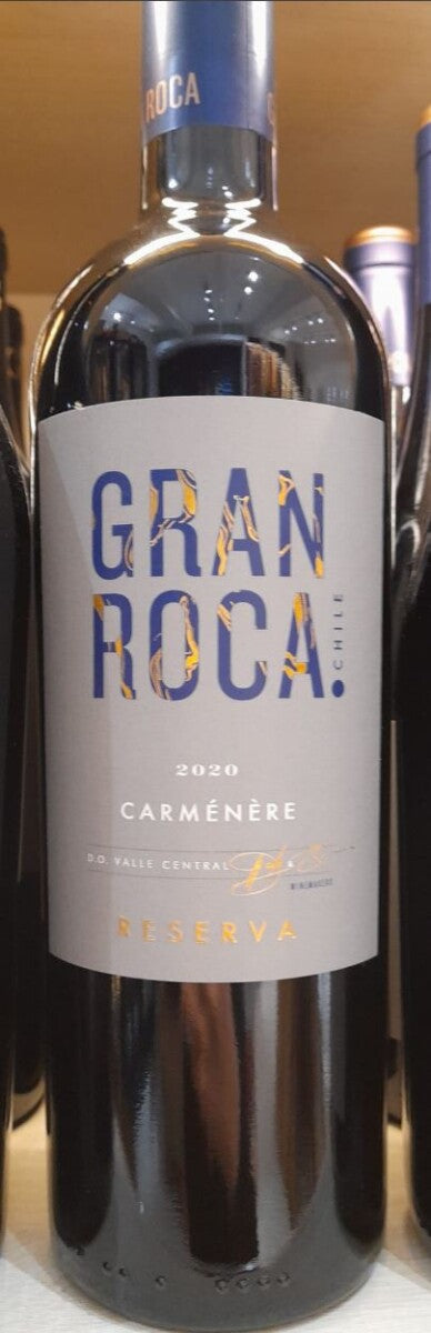 Gran Roca Carmenere Reserva 2020 (1x75cl) - TwoMoreGlasses.com