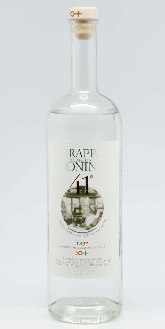 Nonino Grappa Tradizione NV Friuli Venezia Giulia ( 41 degree) (1x100cl) - TwoMoreGlasses.com