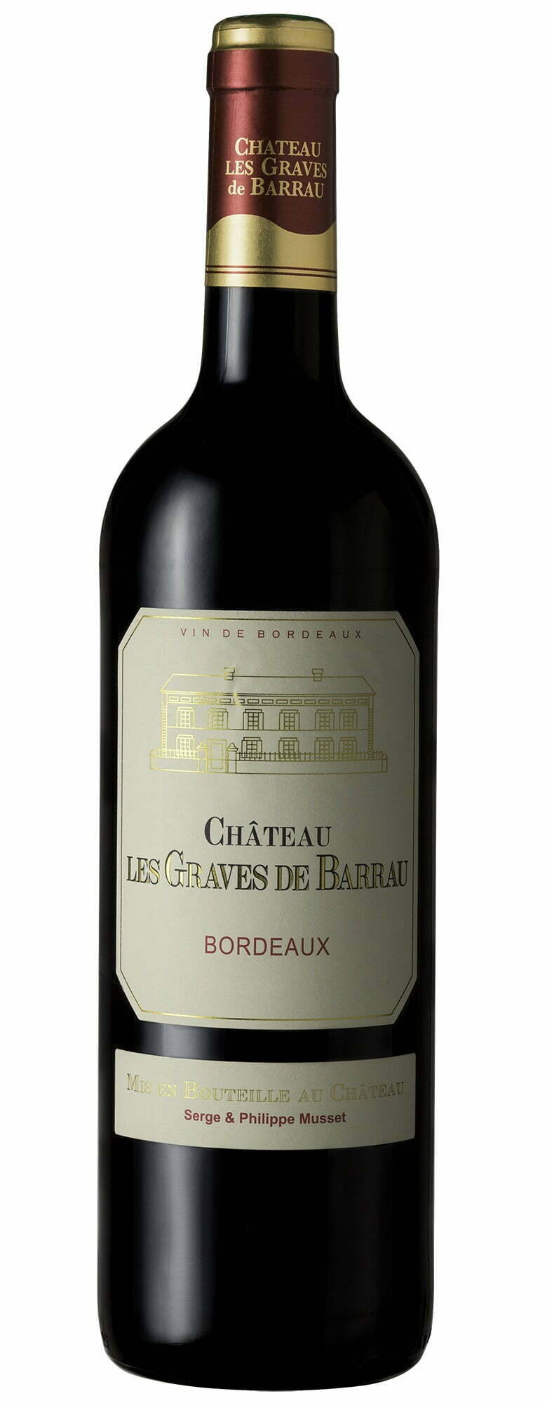 Petit Chateau Chateau Les Graves de Barrau 2020 Bordeaux (1x75cl) - TwoMoreGlasses.com