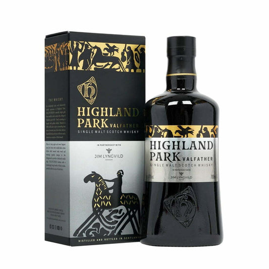Highland Park Valfather Single Malt Whisky (1x70cl) - TwoMoreGlasses.com