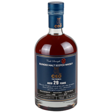 CEO Victoria Aged 29 Years Old Blended Whisky (1x70cl) - TwoMoreGlasses.com