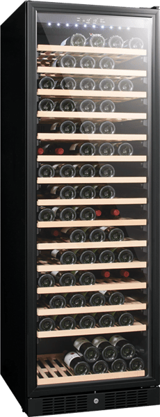 Vintec Classic Series Single Temperature Zone Wine Cooler VWS165SCA-X (148 Bottles) - TwoMoreGlasses.com