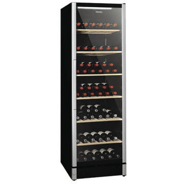 Vintec Allure Series Single or Multi Temperature Zone Wine Cabinet VWM155SAA-X (120 Bottles) - TwoMoreGlasses.com