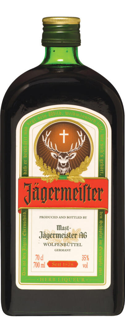 The Jagermeister Herbal Liqueur (1x70cl) - TwoMoreGlasses.com