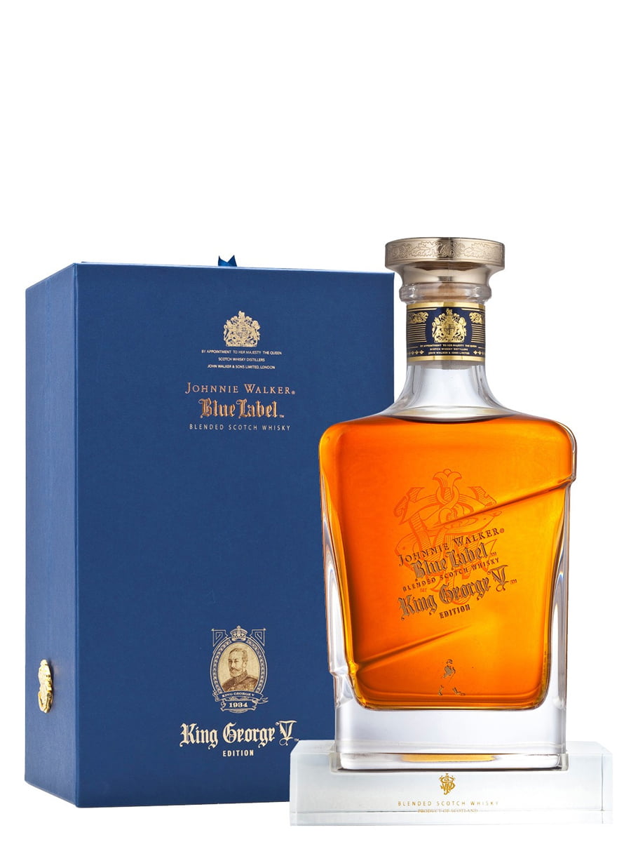 Johnnie Walker Blue Label King George V (1x75cl) - TwoMoreGlasses.com