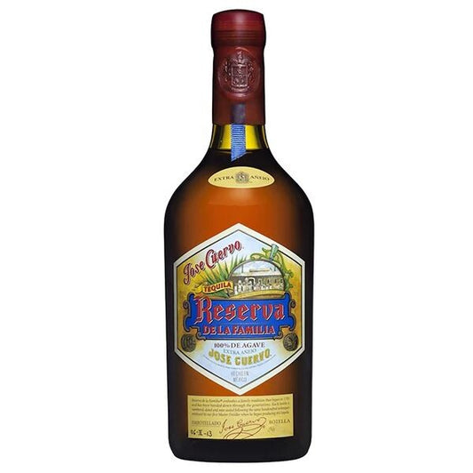 Jose Cuervo Reserva De La Familia Extra Anejo Tequila (1x75cl) - TwoMoreGlasses.com