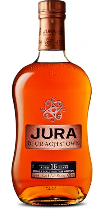 Jura Diurachs' Own 16 Year Old Single Malt Scotch Whisky (1x100cl)