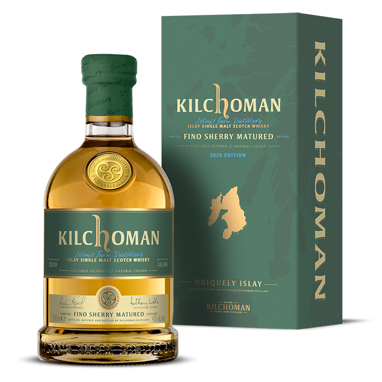 Kilchoman Fino Sherry Matured Whisky (1x70cl) - TwoMoreGlasses.com