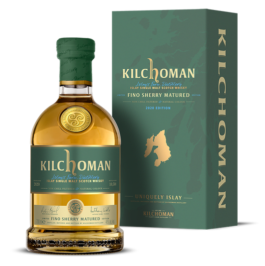 Kilchoman Fino Sherry Matured Whisky (1x70cl) - TwoMoreGlasses.com