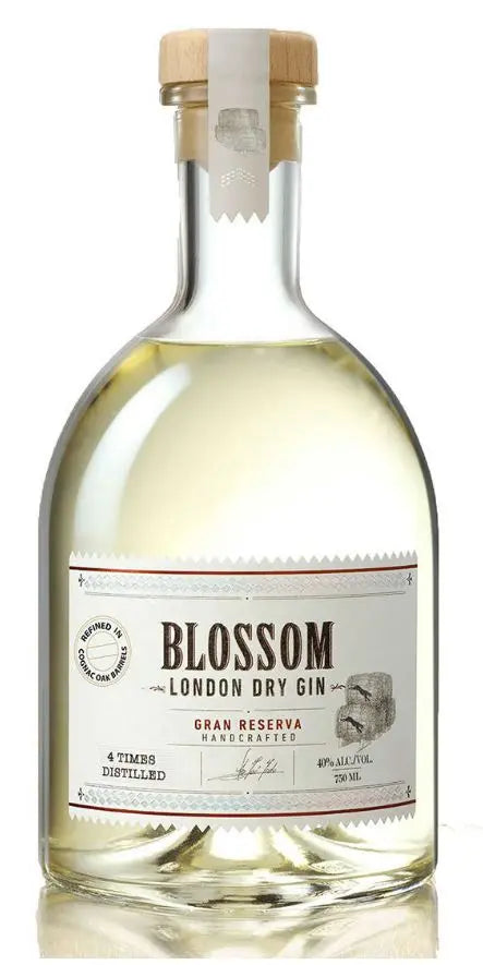 Blossom Gran Reserva Gin (1x70cl) - TwoMoreGlasses.com