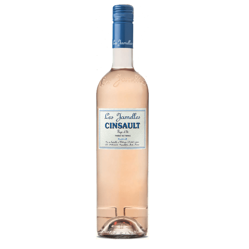 Les Jamelles Cinsault Rose 2021 (1x75cl) - TwoMoreGlasses.com