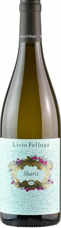 Livio Felluga Sharis Chardonnay Ribolla Gialla IGT Bianco 2019 (1x75cl) - TwoMoreGlasses.com