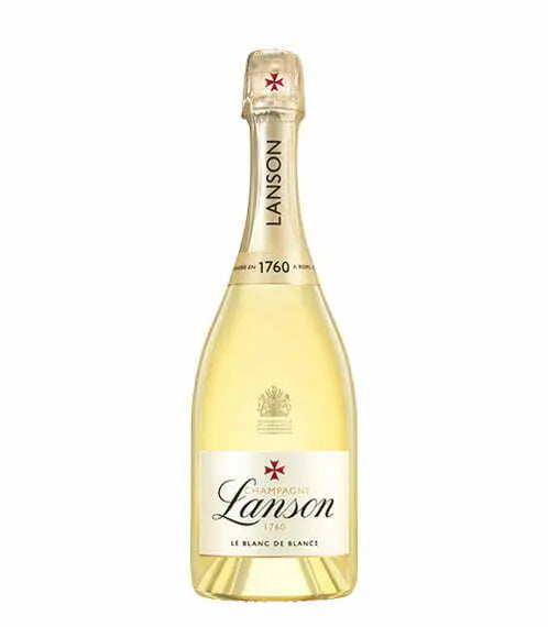 Champagne Lanson Le Blanc de Blancs Brut NV (1x75cl) - TwoMoreGlasses.com