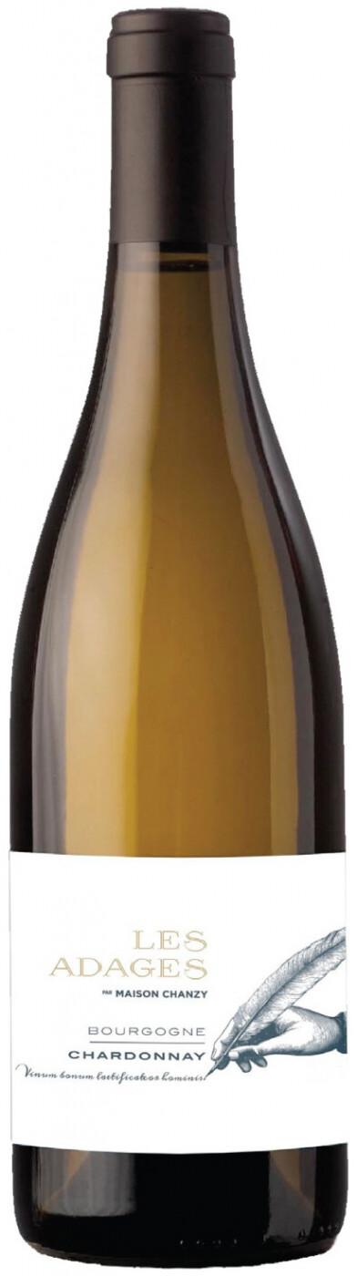 Domaine Chanzy - Les Adages Chardonnay 2021 (1x75cl) - TwoMoreGlasses.com