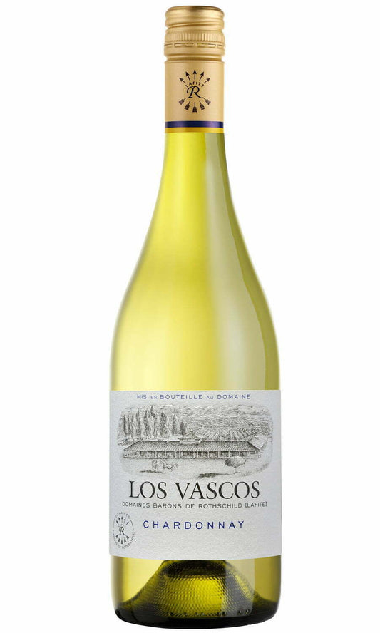 Los Vascos Chardonnay 2021 (1x75cl) - TwoMoreGlasses.com