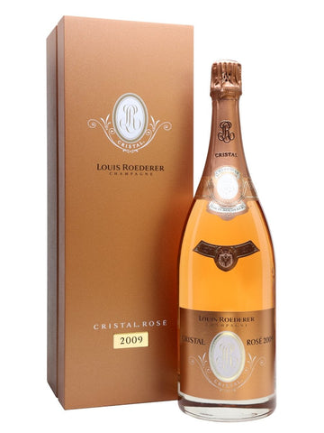 Louis Roederer Cristal Rose 2009 - with Gift box (1x75cl) - TwoMoreGlasses.com