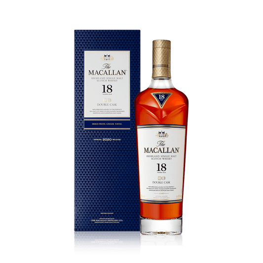 Macallan 18 Years Old Double Cask (1x70cl) - TwoMoreGlasses.com