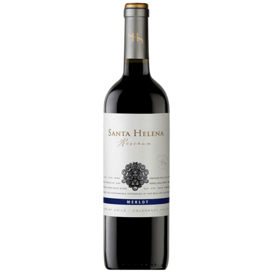 Santa Helena Reserva Merlot 2021 (1x75cl) - TwoMoreGlasses.com