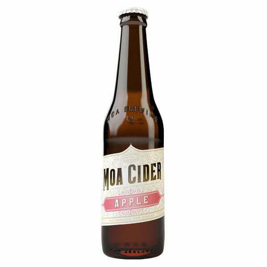 MOA BREWING COMPANY - MOA Apple Cider (Oak Aged) (4%) (1x33cl) - TwoMoreGlasses.com