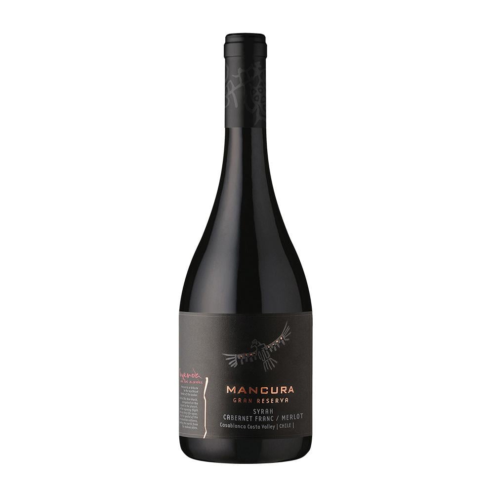Mancura Leyenda Gran Reserva Syrah/Cabernet Franc/Merlot 2018 Casablanca Valley (1x75cl) - TwoMoreGlasses.com