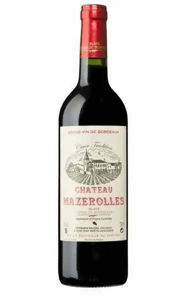 Chateau Mazerolles Blaye Cotes de Bordeaux 2018 (1x75cl) - TwoMoreGlasses.com