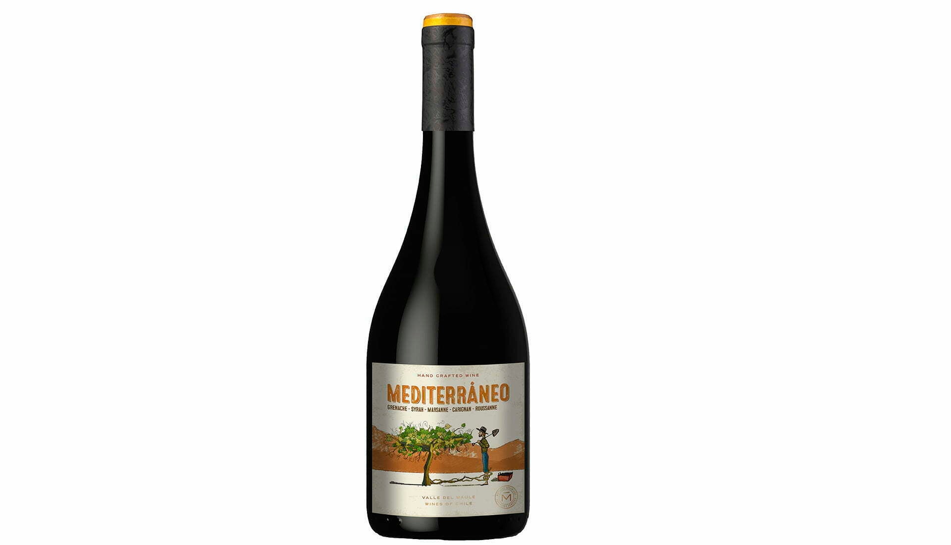 Morande Adventure Mediterraneo Grenache 2017 Maule Valley (1x75cl) - TwoMoreGlasses.com