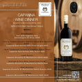 [Wine Dinner] Capanna Wine Dinner (Sheung Wan 4-Nov) - TwoMoreGlasses.com