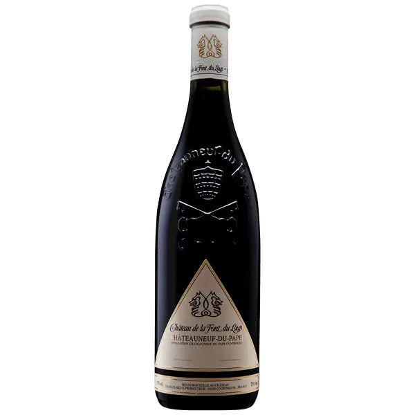 Chateau de la Font du Loup Rouge 2019 Chateauneuf du Pape (1x75cl) - TwoMoreGlasses.com