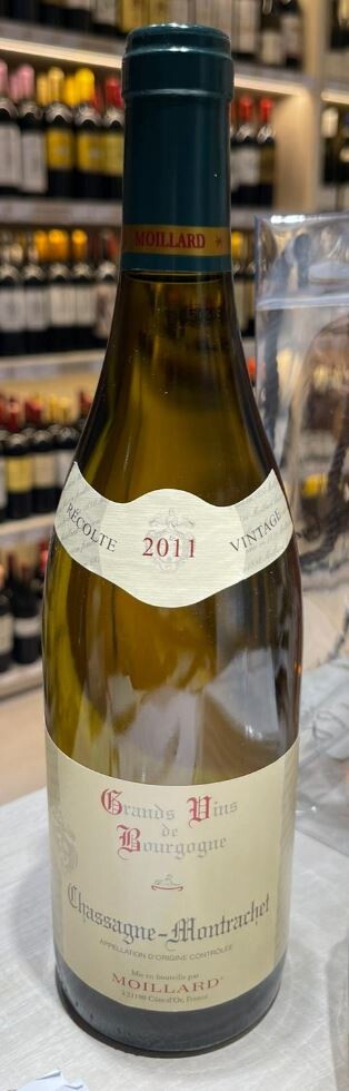 Moillard Chassagne Montrachet Blanc 2011 (1x75cl) - TwoMoreGlasses.com