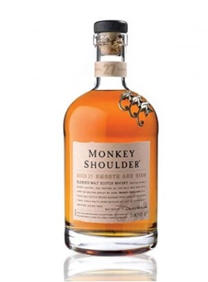 Monkey Shoulder Blended Malt Scotch Whisky (1x70cl) - TwoMoreGlasses.com