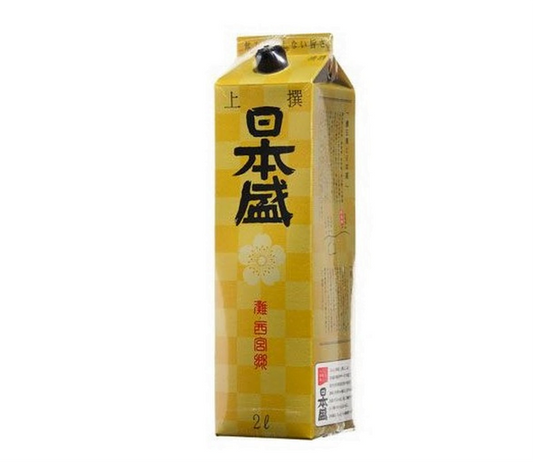 Nihonsakari Jousen 日本盛 清酒 上撰(紙盒裝) (1x200cl) - TwoMoreGlasses.com