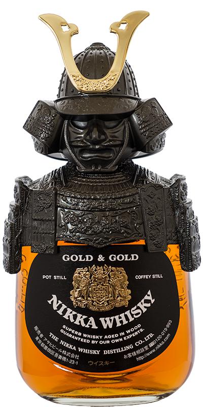 Nikka Gold &amp; Gold Whisky Samurai Edition (1x70cl) - TwoMoreGlasses.com