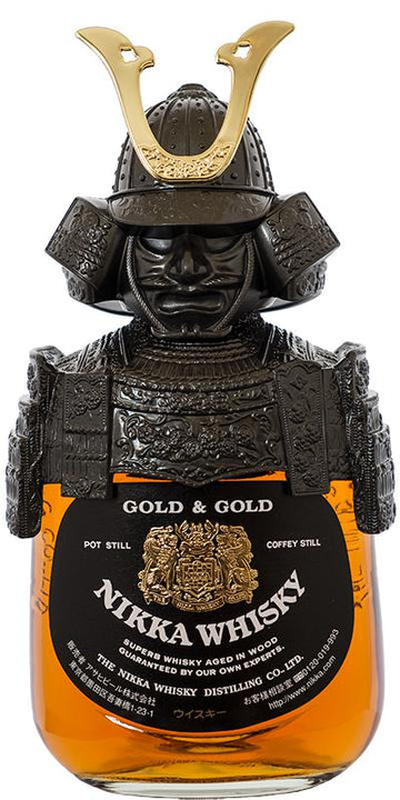 Nikka Gold &amp; Gold Whisky Samurai Edition (1x70cl) - TwoMoreGlasses.com