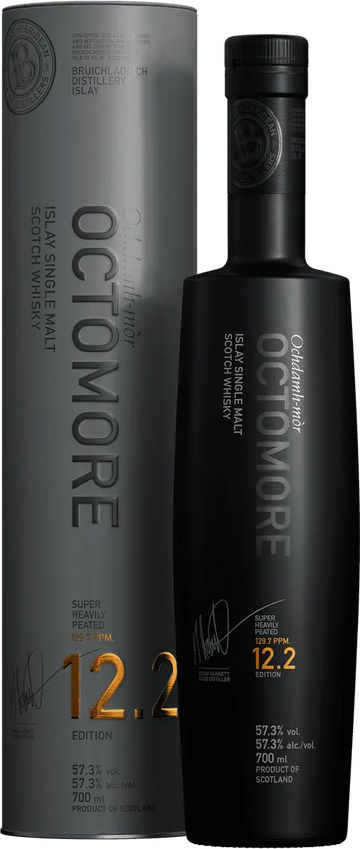 Bruichladdich Octomore Scottish Barley 12.2 (1x70cl) - TwoMoreGlasses.com