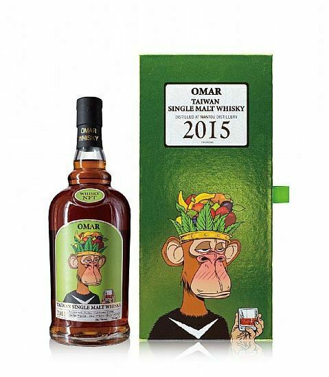 Omar 2015 Virgin Oak Fruity Ape Limited Edition Taiwan Single Malt Whisky (1x70cl) - TwoMoreGlasses.com