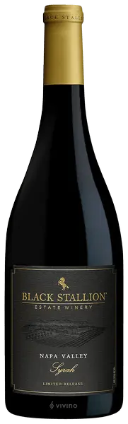 Black Stallion Limited Release Syrah 2017 (1x75cl) - TwoMoreGlasses.com