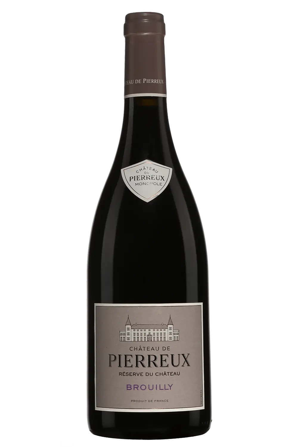 Chateau de Pierreux Reserve du Chateau Brouilly Monopole 2019 (1x75cl) - TwoMoreGlasses.com