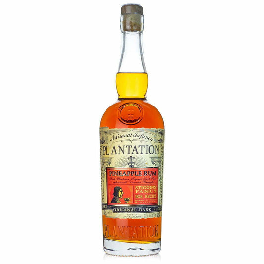 Plantation Pineapple Stiggin's Fancy Rum (1x75cl) - TwoMoreGlasses.com