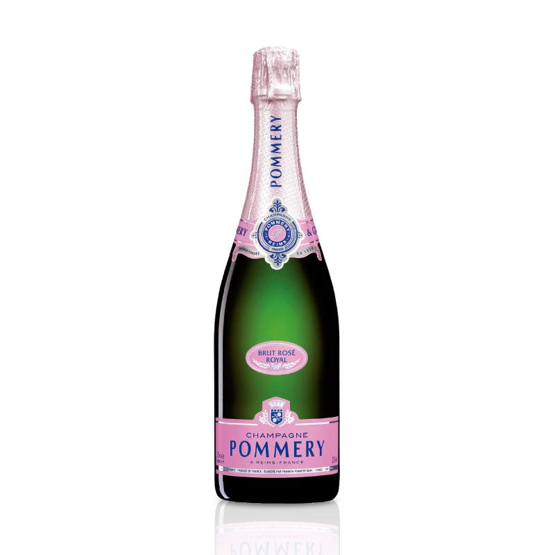 Pommery Brut Rosé Royal (1x75cl) - TwoMoreGlasses.com