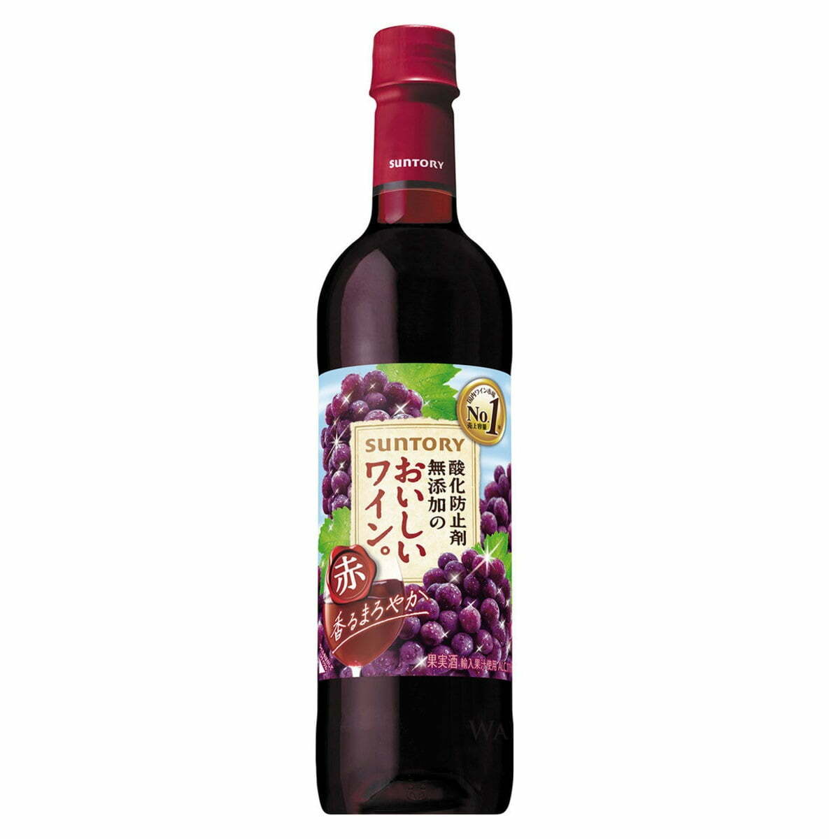 Suntory Antioxidant Additive Free Red Wine NV (1x72cl) - TwoMoreGlasses.com