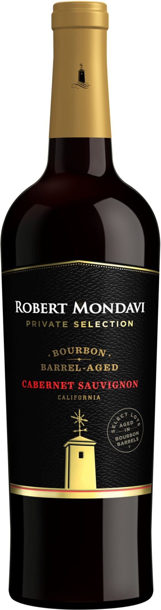 Robert Mondavi Private Selection Bourbon Barrel Cabernet Sauvignon 2021 (1x75cl) - TwoMoreGlasses.com