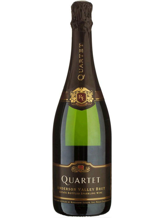 Quartet Anderson Valley Brut (1x75cl) - TwoMoreGlasses.com