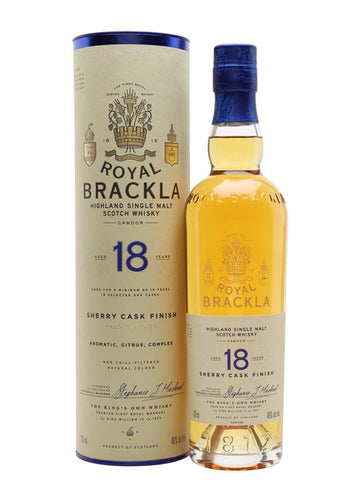 ROYAL BRACKLA 18 (1x70cl) - TwoMoreGlasses.com