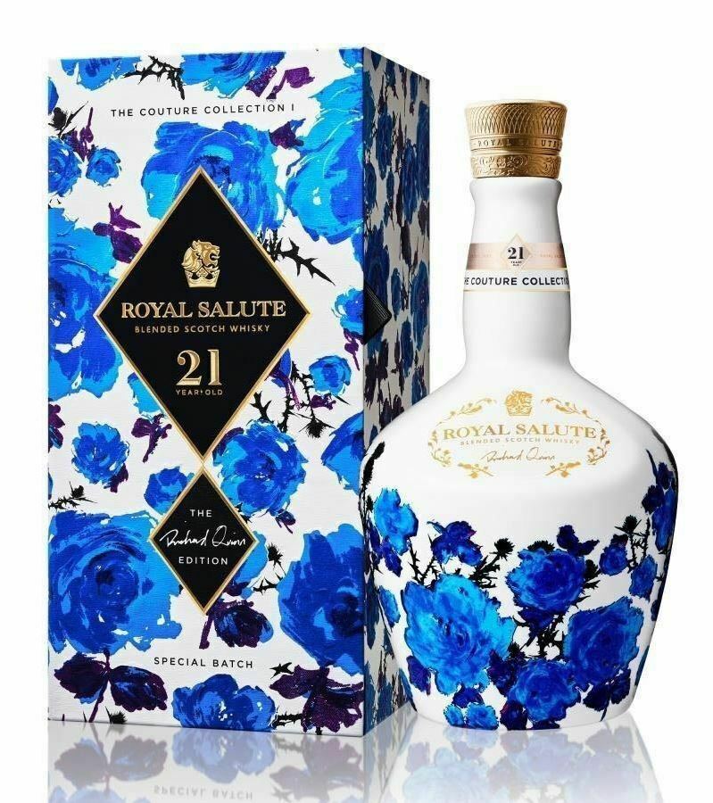 Royal Salute 21 Year Old Blended Whisky - Richard Quinn Edition (White) (1x70cl) - TwoMoreGlasses.com